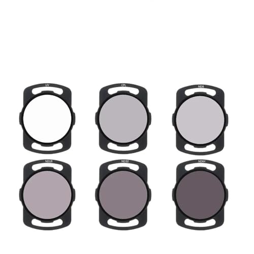 AMZMDGJK Aluminium Legierung Filter Set for O3 Luft Einheit Filter Kamera Optische Glas ND8/16/32/64 CPL Polarisator Filter Zubehör(for DJI o3 air Unit) von AMZMDGJK