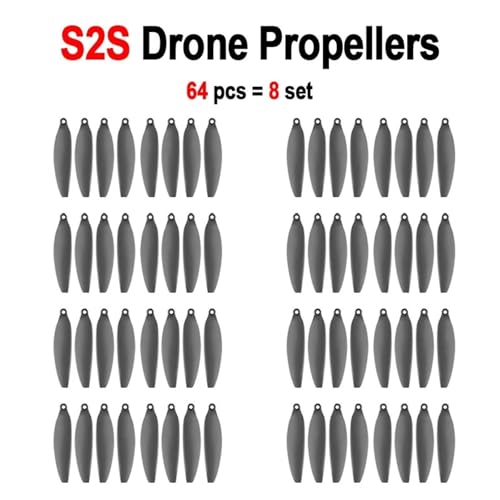 AMZMDGJK Drone Propeller LSRC S2S for S2S Eders Ersatz Paddel S2S Drone Ersatz Zubehör Teile(S2S Propellers X8) von AMZMDGJK