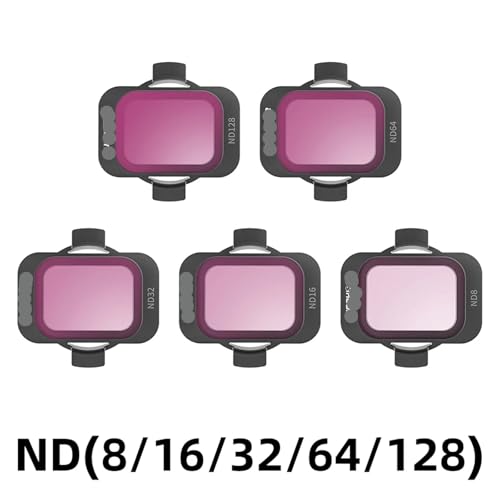 AMZMDGJK Objektivfilter for Avata 2 Protector Kamerafilter ND8 ND16 ND32 ND64 ND128 MCUV Kit Drohnenzubehör(ND8-16-32-64-128) von AMZMDGJK