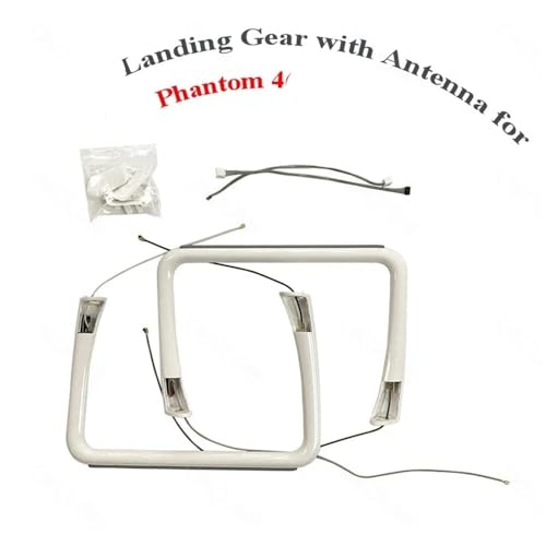 AMZMDGJK Phantom 4 Fahrwerk mit Antennenfußständer mit Abdeckung Ersatz for Phantom 4 Drone Reparatur Teile(1 Set) von AMZMDGJK