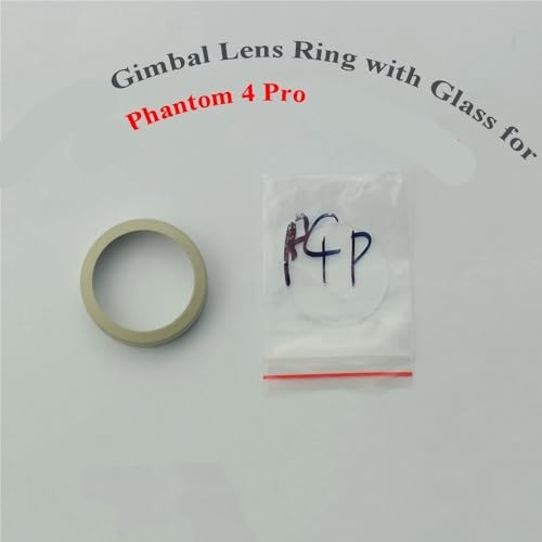 AMZMDGJK Phantom 4 Pro Kamera Objektiv Ring Mit Glas Kamera Objektiv Ersatz for Phantom 4 Pro Drone Zubehör(Ring and Glass) von AMZMDGJK