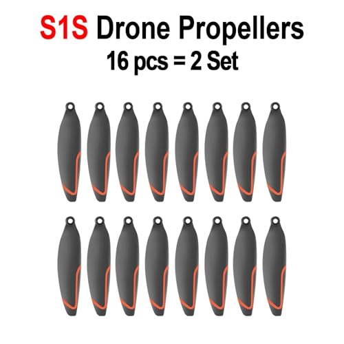 AMZMDGJK S1S Drone Propeller Ersatzteil S1S Paddles Drone Ersatz Zubehör(S1S Paddles X2) von AMZMDGJK