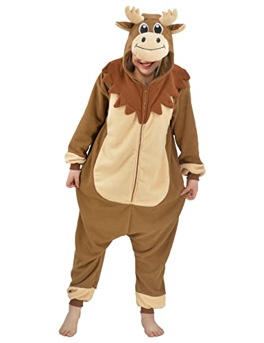 ANACOSPLAYONE Einteiler für Erwachsene, Tier-Einteiler, Cosplay, Halloween, Weihnachten, Tier, Einteiler, Pyjama, Elch, Einteiler, Größe XL ANACOSPLAYONE Einteiler für Erwachsene, Tier-Einteiler, Cosplay, Halloween, Weihnachten, Tier, Einteiler, Pyjama, Elch, Einteiler, Größe XL von ANACOSPLAYONE