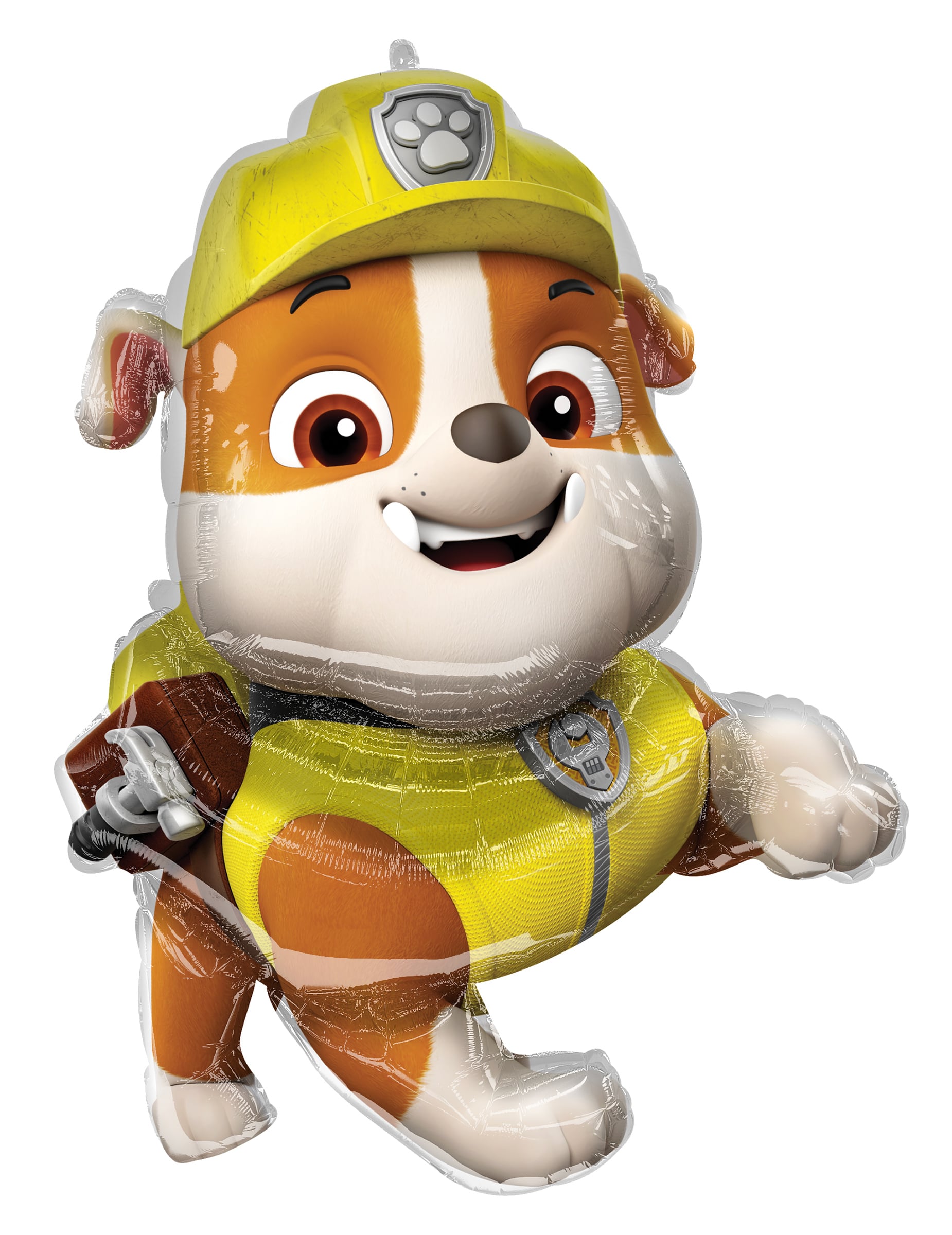 Folienballon Rubble Paw Patrol 81 cm gelb von FOLAT BV