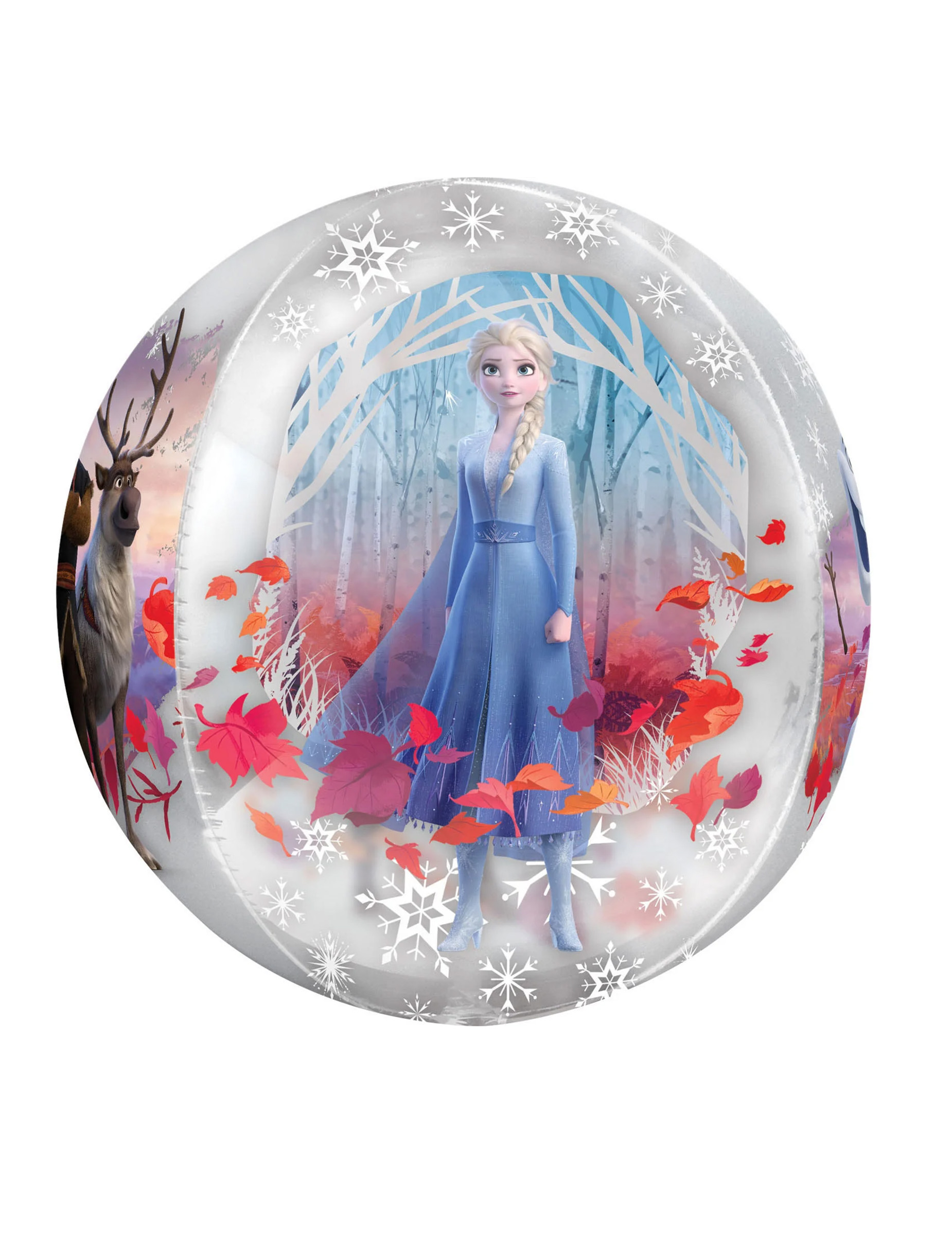 Frozen 2 Transparenter Seifenblasenballon 38 cm x 40 cm von ANAGRAM INTERNATIONAL