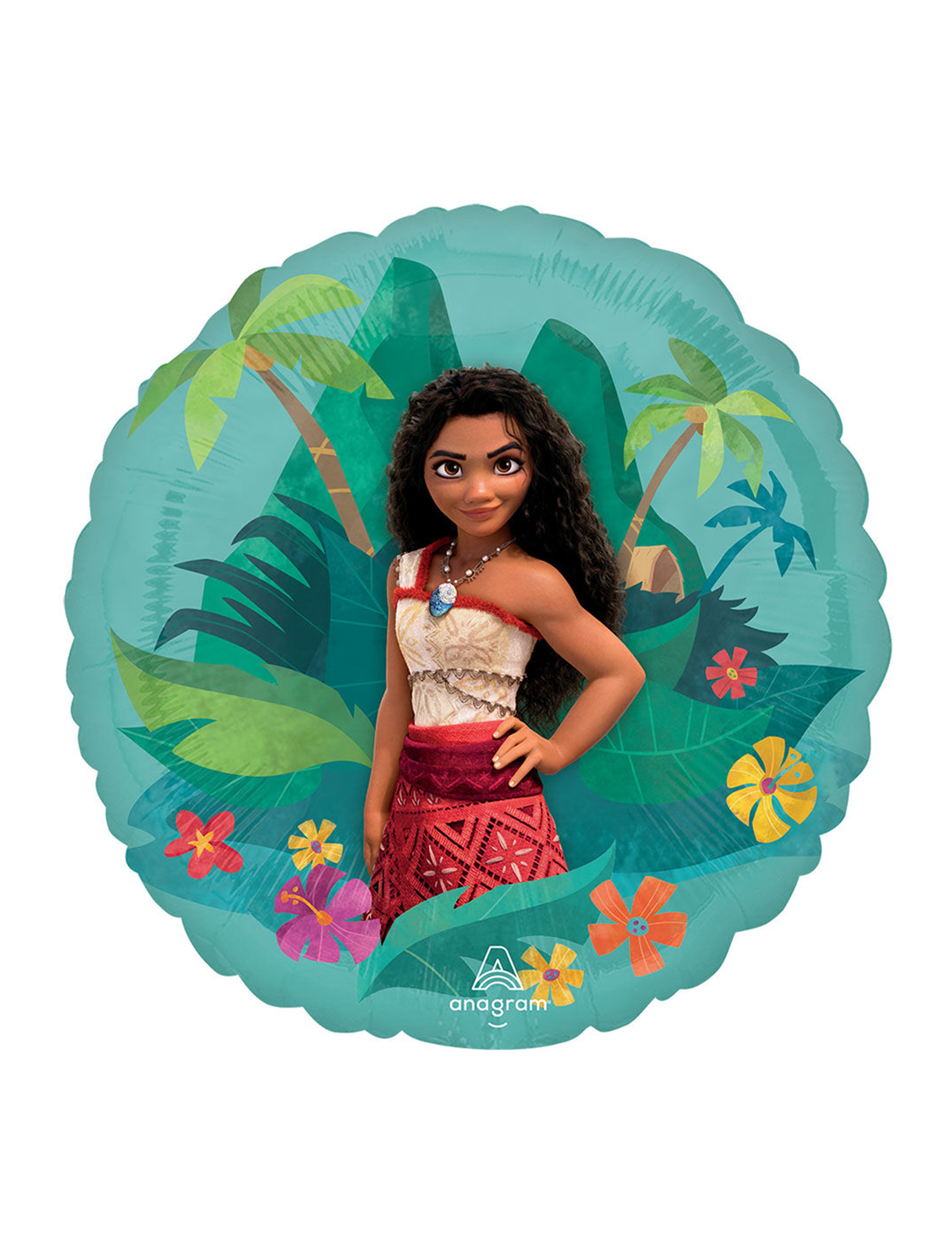 Vaiana 2 Ballon Aluminium 45 cm von ANAGRAM INTERNATIONAL