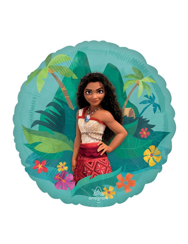 Vaiana 2 Ballon Aluminium 45 cm von ANAGRAM INTERNATIONAL