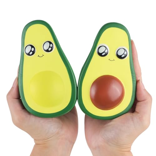 ANBOOR 2 Stück 4,8 Zoll Squishies Avocado langsam Aufsteigende Drückspielzeuge, Kawaii Duftende Squishies-Fruchtspielzeuge zur Stressbewältigung für Kinder, Partygeschenke ANBOOR 2 Stück 4,8 Zoll Squishies Avocado langsam Aufsteigende Drückspielzeuge, Kawaii Duftende Squishies-Fruchtspielzeuge zur Stressbewältigung für Kinder, Partygeschenke von ANBOOR