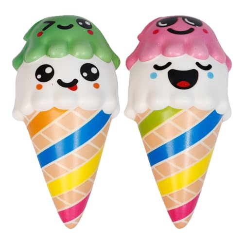 ANBOOR 2 Stücke Squishies Set Spielzeug Squeeze Eiscreme Kawaii Langsam steigende duftende Kinderspielzeug Geschenke Süßes Essen Sammeln ANBOOR 2 Stücke Squishies Set Spielzeug Squeeze Eiscreme Kawaii Langsam steigende duftende Kinderspielzeug Geschenke Süßes Essen Sammeln von ANBOOR