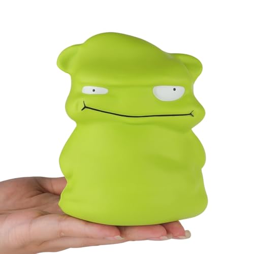 ANBOOR 4,7 Zoll Squishies Spielzeug Grüne kleine Monster Squishy Tiere, langsam aufsteigender lustiger Stressball für Kinder, Halloween Spezial Geburtstagsgeschenk Squishys Sammlung Party Dekor von ANBOOR