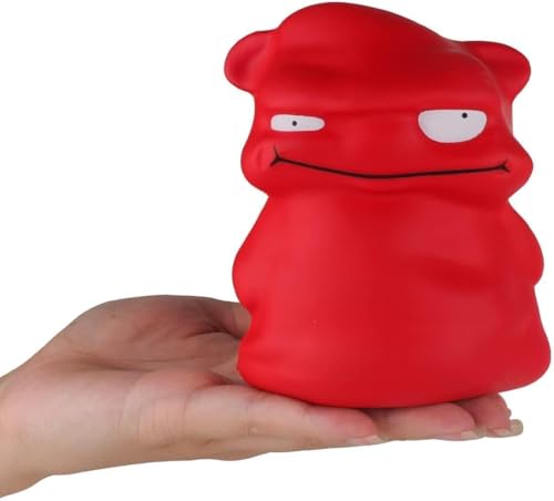 ANBOOR 4,7 Zoll Squishies Spielzeug Rote kleine Monster Squishy Tiere, langsam aufsteigender lustiger Stressball für Kinder, Halloween spezielles Geburtstagsgeschenk Squishys Sammlung Partydekoration von ANBOOR