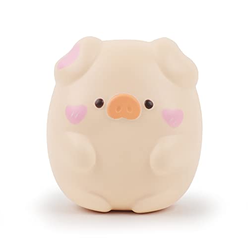 Anboor 10,9 cm Squishiespielzeug, Schwein, schüchterndes Schwein, Kawaii, Squishy, Tiere, Spielzeug, weich, steigend, Schwein, Squish, Stressabbau, für Kinder und Erwachsene von ANBOOR