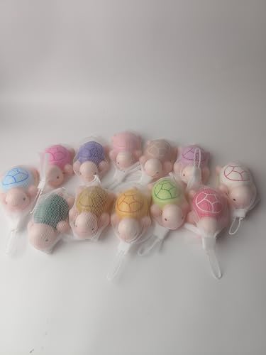 Anboor 12 Stück Squishies Spielzeug Schildkröte Stressbälle Quetschspielzeug Schaum Squishies Stressabbau für Kinder Erwachsene Preise von ANBOOR