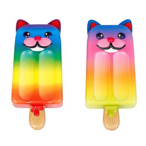 Anboor 2 Stück EIS am Stiel Katze Squishies Spielzeug Squeeze Sets Kawaii Langsam Steigend Duftendes Kinderspielzeug Geschenke Niedliches Tier Sammeln Anboor 2 Stück EIS am Stiel Katze Squishies Spielzeug Squeeze Sets Kawaii Langsam Steigend Duftendes Kinderspielzeug Geschenke Niedliches Tier Sammeln von ANBOOR