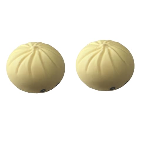 Anboor 2 Stück Maultaschen-Squishies-Spielzeug, Dehnbare Teigtaschen-Stressbälle als Sensorikspielzeug für Kinder und Erwachsene, Knetball-Stressabbau-Spielzeug für Geburtstagsfeiern Anboor 2 Stück Maultaschen-Squishies-Spielzeug, Dehnbare Teigtaschen-Stressbälle als Sensorikspielzeug für Kinder und Erwachsene, Knetball-Stressabbau-Spielzeug für Geburtstagsfeiern von ANBOOR