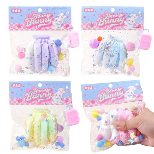 Anboor 4-teiliges Bananen-Quetschspielzeug, buntes Quetschfruchtspielzeug für Kinder, sensorisches Stress-Spielzeug, Stressball-Set für Kinder und Erwachsene, Kawaii-Bananen-Zappelspielzeug Anboor 4-teiliges Bananen-Quetschspielzeug, buntes Quetschfruchtspielzeug für Kinder, sensorisches Stress-Spielzeug, Stressball-Set für Kinder und Erwachsene, Kawaii-Bananen-Zappelspielzeug von ANBOOR