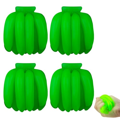 Anboor 4-teiliges Squishies-Spielzeug mit Bananen, Farbwechsel-Stressspielzeug mit Quetschbanane, simuliertes Zappel-Sensorikspielzeug für Kinder und Erwachsene, Preis für die Klasse, Partygeschenke Anboor 4-teiliges Squishies-Spielzeug mit Bananen, Farbwechsel-Stressspielzeug mit Quetschbanane, simuliertes Zappel-Sensorikspielzeug für Kinder und Erwachsene, Preis für die Klasse, Partygeschenke von ANBOOR