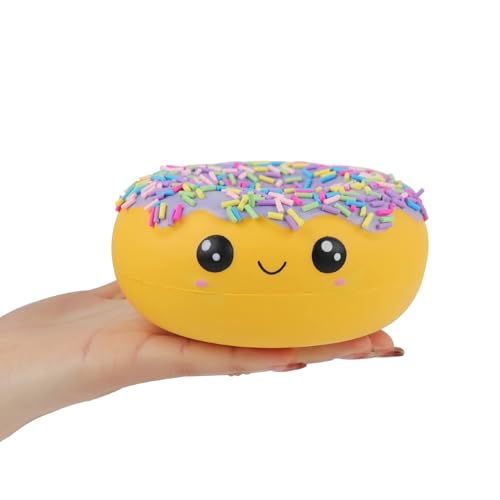 Anboor Squishy Donut Spielzeug Kuchen Kawaii Essen Weich Langsam Steigendes Essen Brot Squishy Stressabbau Kinderspielzeug von ANBOOR