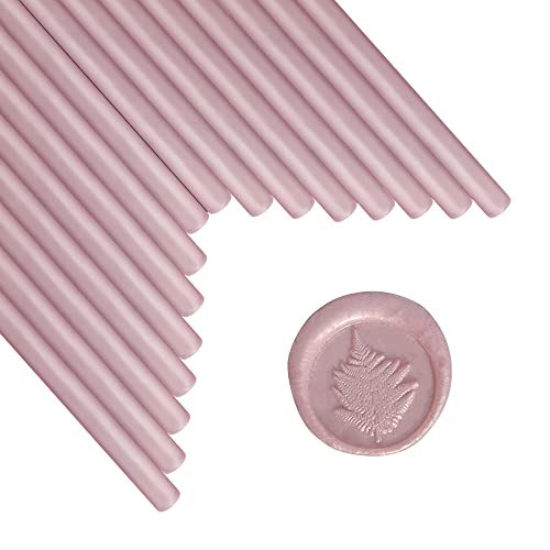 Wachssiegelstäbe, ANBOSE 16 Stück Klebepistole Siegelwachsstäbe für Wachssiegelstempel, Perlmutt Rosa Wachssiegelstäbe für 0,44-Zoll-Klebepistole, für Hochzeitseinladungen, Karten, Umschläge Wachssiegelstäbe, ANBOSE 16 Stück Klebepistole Siegelwachsstäbe für Wachssiegelstempel, Perlmutt Rosa Wachssiegelstäbe für 0,44-Zoll-Klebepistole, für Hochzeitseinladungen, Karten, Umschläge von ANBOSE