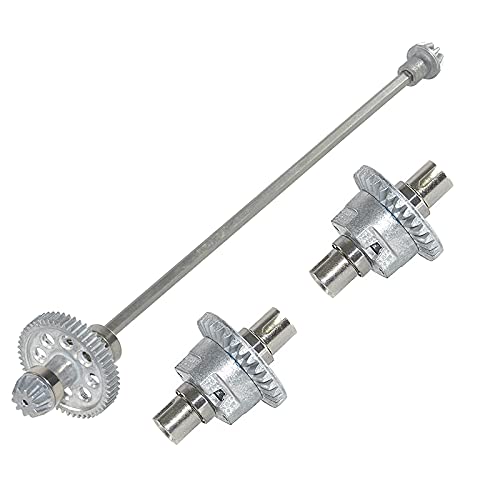 3 Teiliges Metall Differential Haupt Achsen Antriebs Wellen Zahn Rad Set für 9125 RC Upgrade Teile ZubehöR von ANBP