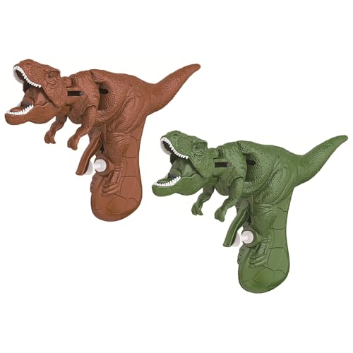 ANCLLO 2-teilige Dinosaurier-Wasserpistole, kleine handgehaltene Dinosaurier-Wasserpistole, Requisiten für Sommerschwimmbäder und Strandpartys, geeignet für Erwachsene Jungen und Mädchen ANCLLO 2-teilige Dinosaurier-Wasserpistole, kleine handgehaltene Dinosaurier-Wasserpistole, Requisiten für Sommerschwimmbäder und Strandpartys, geeignet für Erwachsene Jungen und Mädchen von ANCLLO