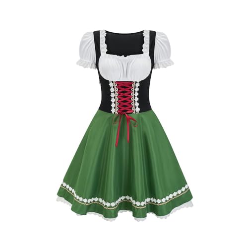 ANDHOM Oktoberfest Kleid Oktoberfest Kostüm Bayerisches Dirndl Kleid Deutsches Bierfest Kostüm ANDHOM Oktoberfest Kleid Oktoberfest Kostüm Bayerisches Dirndl Kleid Deutsches Bierfest Kostüm von ANDHOM