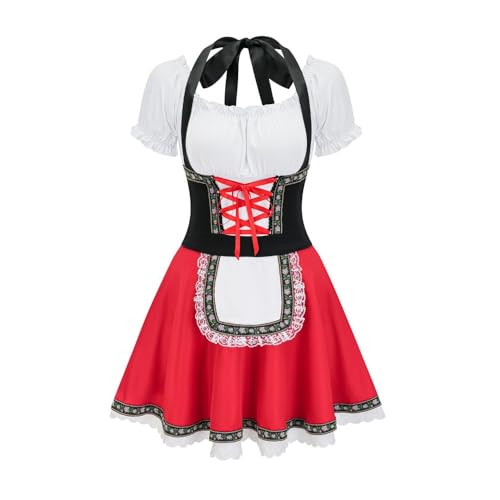 ANDHOM Oktoberfest Kleid Oktoberfest Tracht Bayerisches Dirndl Kleid ANDHOM Oktoberfest Kleid Oktoberfest Tracht Bayerisches Dirndl Kleid von ANDHOM