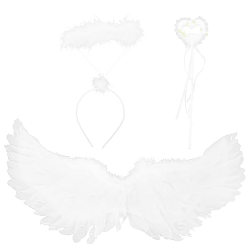 ANDRESLAD Feenflügel Für Kinder Kinderkostüm Flügel-stirnband Kinderfee Für Den Urlaub Cosplay Bühnenauftritt von ANDRESLAD