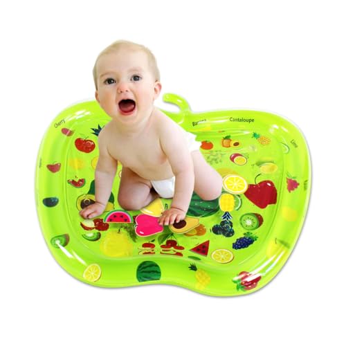 ANDRESLAD 1 Stück Aufblasbare Wasser Spielmatte für Cartoon Wasserpads Sensorisches für Wasserspaß Drinnen und Draußen Grün ANDRESLAD 1 Stück Aufblasbare Wasser Spielmatte für Cartoon Wasserpads Sensorisches für Wasserspaß Drinnen und Draußen Grün von ANDRESLAD