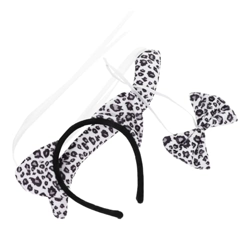 ANDRESLAD 1Satz Leoparden Kostümset für Teiliges Set mit Stirnband Fliege für Halloween Kostümpartys Cosplay Bezauberndes Tier Cosplay für Unvergessliche Auftritte ANDRESLAD 1Satz Leoparden Kostümset für Teiliges Set mit Stirnband Fliege für Halloween Kostümpartys Cosplay Bezauberndes Tier Cosplay für Unvergessliche Auftritte von ANDRESLAD