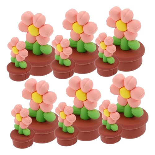 ANDRESLAD 20 Stücke Miniatur Puppenhaus Pflanzen Blumentopf Miniatur Garten Für Puppenhaus Winzige Topfblumen Set von ANDRESLAD