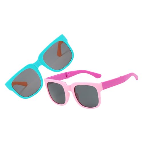ANDRESLAD 2Paare Faltbare Kindersonnenbrille Sonnenbrille für Jungen und Mädchen Verstellbar und Langlebig für Sommeroutfits und Fotorequisiten ANDRESLAD 2Paare Faltbare Kindersonnenbrille Sonnenbrille für Jungen und Mädchen Verstellbar und Langlebig für Sommeroutfits und Fotorequisiten von ANDRESLAD