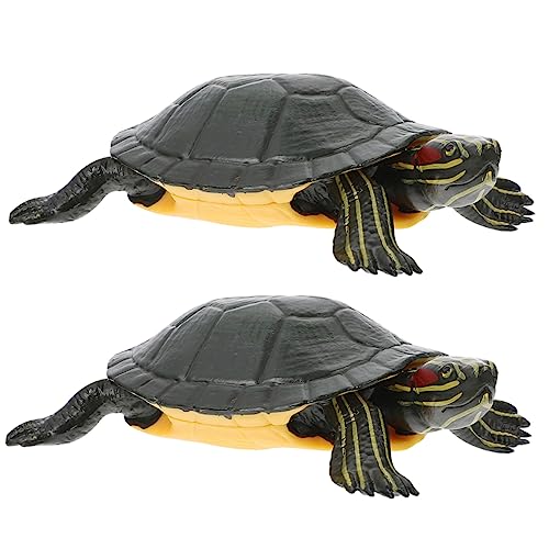 ANDRESLAD 2Stücke Schildkrötenfiguren Realistische Dekoration für Garten für Strandpartys und Tier Entdeckungen ANDRESLAD 2Stücke Schildkrötenfiguren Realistische Dekoration für Garten für Strandpartys und Tier Entdeckungen von ANDRESLAD