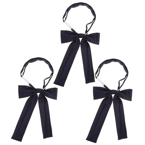 ANDRESLAD 3 Teiliges Marineblaues Fliegen Set Für Damen Und Mädchen Vorgebunden Verstellbare Schleife Elegantes Uniform Kostüm Zubehör Für Arbeit Schule Partys Formelle ANDRESLAD 3 Teiliges Marineblaues Fliegen Set Für Damen Und Mädchen Vorgebunden Verstellbare Schleife Elegantes Uniform Kostüm Zubehör Für Arbeit Schule Partys Formelle von ANDRESLAD