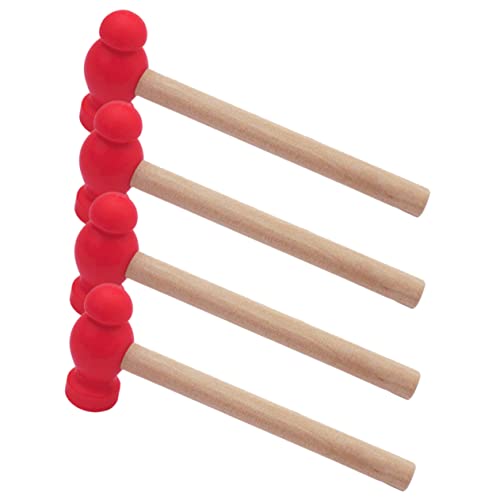 ANDRESLAD Hammerspielzeug Für Jungen Und Mädchen 4 Stück Gefälschte Schlägel Für Kleinkinder Holzhammerspielzeug Für Jungen Und Mädchen Rollenspiel-Set Simulationshammer ANDRESLAD Hammerspielzeug Für Jungen Und Mädchen 4 Stück Gefälschte Schlägel Für Kleinkinder Holzhammerspielzeug Für Jungen Und Mädchen Rollenspiel-Set Simulationshammer von ANDRESLAD