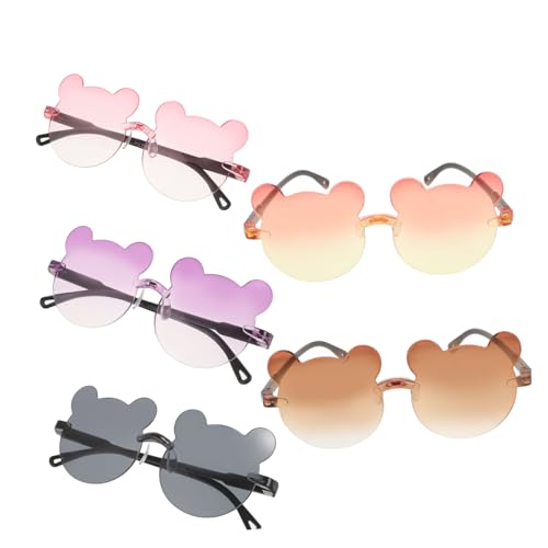 ANDRESLAD 5Stücke Sonnenbrillen UV Schutz Süßes Design für Partys Geburtstagsfeiern und Foto Requisiten Geeignet für Jungen und Mädchen ANDRESLAD 5Stücke Sonnenbrillen UV Schutz Süßes Design für Partys Geburtstagsfeiern und Foto Requisiten Geeignet für Jungen und Mädchen von ANDRESLAD
