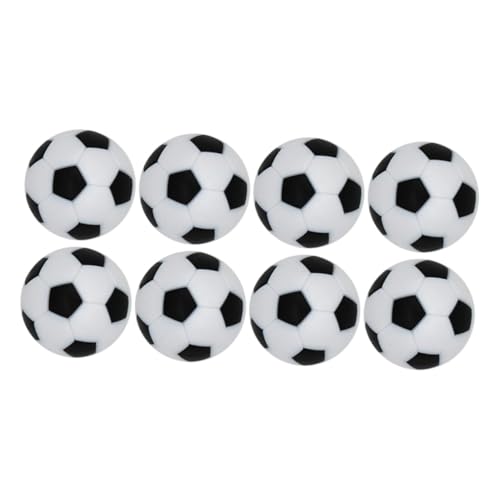 ANDRESLAD 8 Stück Teiliges Mini Tischfußbälle für Tischkicker Zubehör Robuste Kompakte Fußball Ersatzbälle Kompatibel mit Verschiedenen Kickertisch Marken für Tischspiel und Training von ANDRESLAD