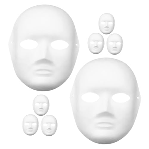 ANDRESLAD Weißes Pappmaché Zum Bemalen für Jungen und Mädchen für Halloweenkostüme ANDRESLAD Weißes Pappmaché Zum Bemalen für Jungen und Mädchen für Halloweenkostüme von ANDRESLAD