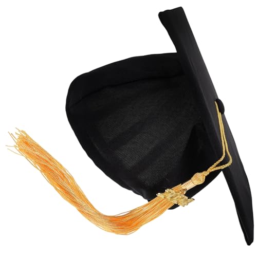 ANDRESLAD Abschlusskappe mit Quaste Unisex Doktorhut Elegantes Accessoire für Graduation Ceremonies für Bachelor und Master Absolventen ANDRESLAD Abschlusskappe mit Quaste Unisex Doktorhut Elegantes Accessoire für Graduation Ceremonies für Bachelor und Master Absolventen von ANDRESLAD