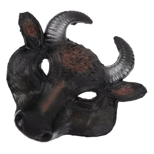 ANDRESLAD Bühnenmaske Cosplay Kleidung Stier Masken Gefälschte Stiermaske Bilden Maskerade Kostümzubehör Maske Hornkopfmasken Maske Partyzubehör Pu Tiermaske Tiermasken Maskenstütze ANDRESLAD Bühnenmaske Cosplay Kleidung Stier Masken Gefälschte Stiermaske Bilden Maskerade Kostümzubehör Maske Hornkopfmasken Maske Partyzubehör Pu Tiermaske Tiermasken Maskenstütze von ANDRESLAD