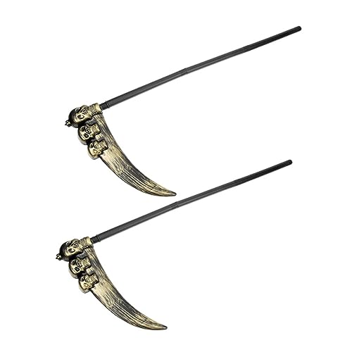 ANDRESLAD Grim Scythe Halloweenkostüm Partydekor für Freunde Kostümpartyzubehör Grimreaper Prop Cosplay Kostüm Spielzeug Sense Anziehzubehör Halloween Sichelpropie Stab ANDRESLAD Grim Scythe Halloweenkostüm Partydekor für Freunde Kostümpartyzubehör Grimreaper Prop Cosplay Kostüm Spielzeug Sense Anziehzubehör Halloween Sichelpropie Stab von ANDRESLAD