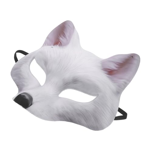 ANDRESLAD Halloween Fuchsgesichtsmaske Halbgesicht Tierkostümmaske für Karneval Party Erwachsene Vielseitiges Cosplay Halloween Party Masken Zubehör ANDRESLAD Halloween Fuchsgesichtsmaske Halbgesicht Tierkostümmaske für Karneval Party Erwachsene Vielseitiges Cosplay Halloween Party Masken Zubehör von ANDRESLAD