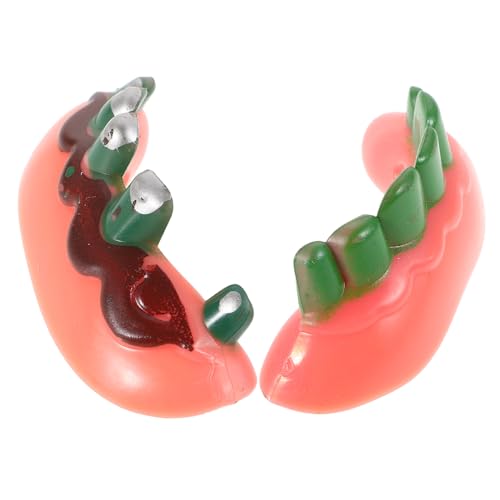 ANDRESLAD Halloween Kostümzubehör Gefälschte Zähne Einzigartig Bequemes Design für Party Cosplay Themenevents Festliche Verkleidung von ANDRESLAD