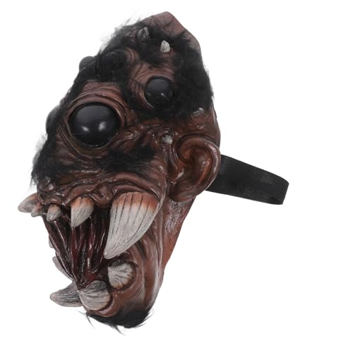 ANDRESLAD Halloween Spinnenmaske Cosplay Masquerade Maske mit Elastischem Band für Erwachsene Realistische Tiermotiv Maske aus Wiederverwendbar für Halloween Fasching Themenpartys von ANDRESLAD