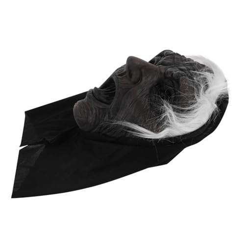 ANDRESLAD Hexenmaske Für Alte Frauen: Vollgesichtsmaske Für, Halloween, Gruseliges, Horror-cosplay-kostüm Anziehen, Maskerade-requisite ANDRESLAD Hexenmaske Für Alte Frauen: Vollgesichtsmaske Für, Halloween, Gruseliges, Horror-cosplay-kostüm Anziehen, Maskerade-requisite von ANDRESLAD