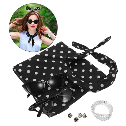 ANDRESLAD Jahre Party Haarband Damen Cosplay Accessoires Retro Vintage Haarschmuck für Kostümfest und Mottoparty von ANDRESLAD