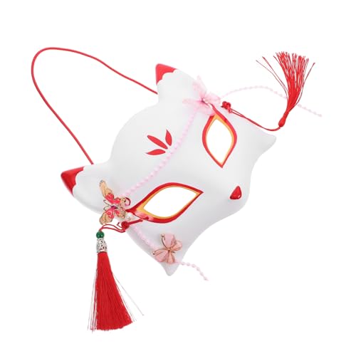 ANDRESLAD Maske Japan Halbgesichtskostüm Cosplay Maske Tiere Maske Prop ANDRESLAD Maske Japan Halbgesichtskostüm Cosplay Maske Tiere Maske Prop von ANDRESLAD