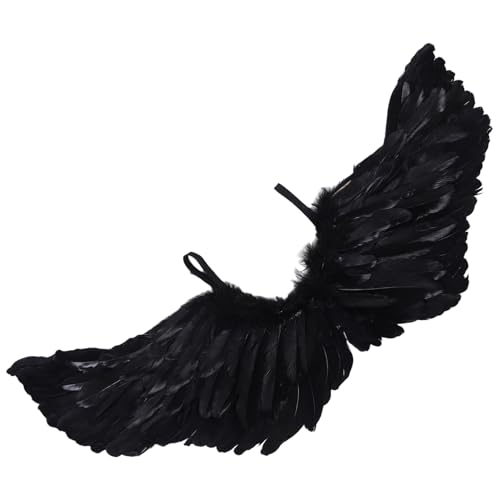 ANDRESLAD Kinder Engel Federflügel Für Cosplay Und Performance Für Halloween -karneval Und Weihnachtsdekorationen Mit Elastischen Trägern von ANDRESLAD