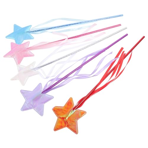 ANDRESLAD Kostüm Feenstab Prinzessin Stern Baby für Glitzer Zauberstabspielzeug Bühnenaufführungen für Geburtstagsparty Cosplay Spielzeuge Mädchen Zauberstab Bändern Banddesign Anzieh ANDRESLAD Kostüm Feenstab Prinzessin Stern Baby für Glitzer Zauberstabspielzeug Bühnenaufführungen für Geburtstagsparty Cosplay Spielzeuge Mädchen Zauberstab Bändern Banddesign Anzieh von ANDRESLAD