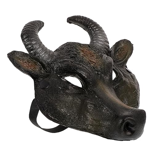 ANDRESLAD Realistischer Bulle Für Halloween Voller Gruseliger Bullen-ornament Maskerade-party-requisite von ANDRESLAD